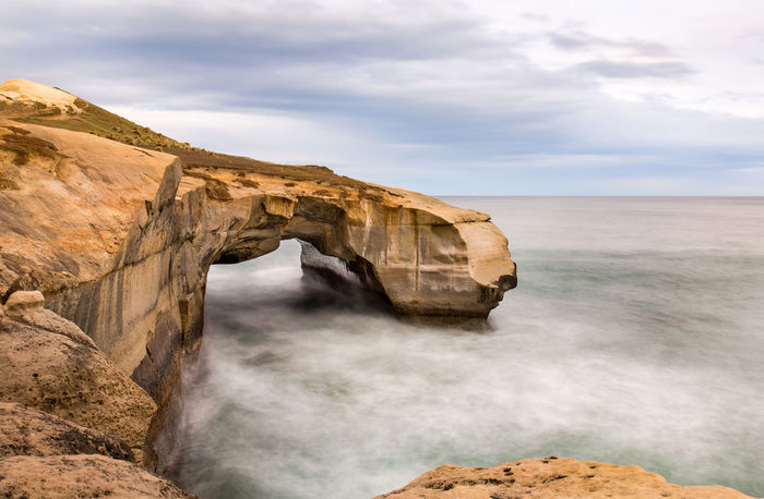 Tunnel Beach - Pastel Palette Tunnel Beach - Pastel Palette