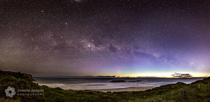 KP5 Aurora- Smails Beach Pano KP5 Aurora- Smails Beach Pano